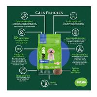 Ração Seca Pet.life Frango e Arroz para Cães Filhotes - 20 Kg - 2