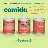 Ração Úmida Pet Delícia Carreteiro Suíno para Cães Adultos - 320 g - 10