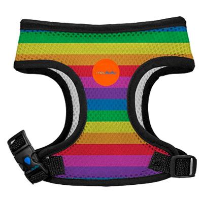Peitoral Mesh Rainbow para Cães - Tam. P
