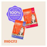 Areia Sanitária Meau Grãos Finos Perfume Floral para Gatos - 12 Kg - 3