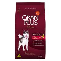 Ração GranPlus Menu Carne e Arroz para Cães Adultos - 15 Kg - 1