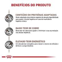 Ração Royal Canin Canine Veterinary Diet Hepatic para Cães Adultos com Problemas Hepáticos - 2 Kg - 6