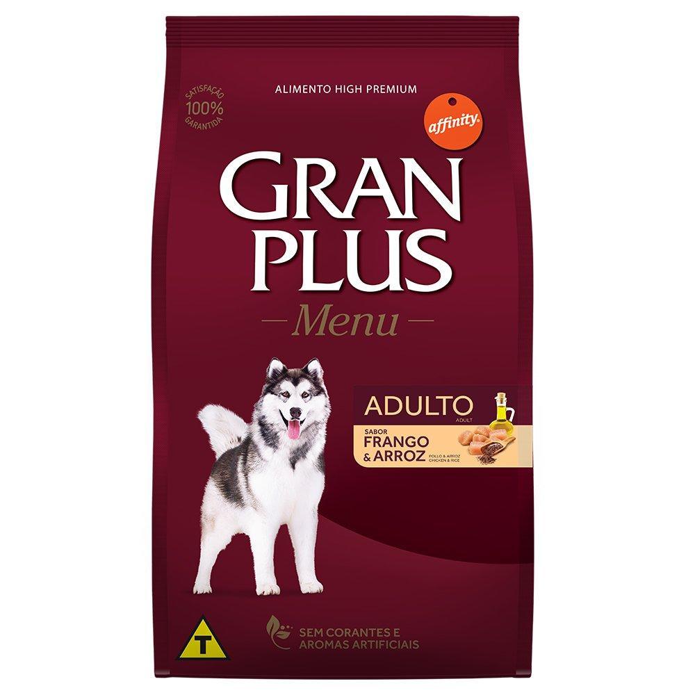 Ração GranPlus Frango e Arroz para Cães Adultos - 20 Kg - 1