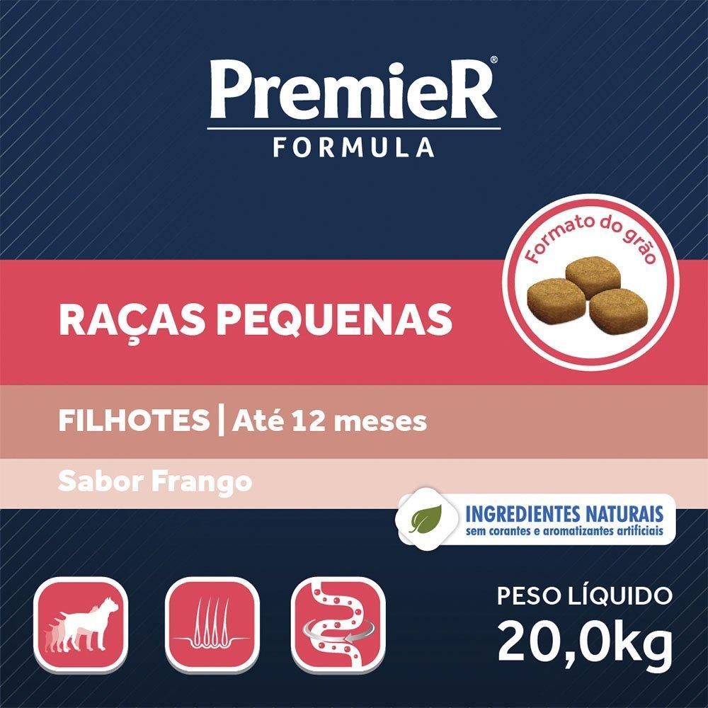 Ração Premier Cães Filhotes Raças Pequenas Mini Bits - 20 Kg - 3