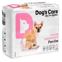 Fralda Higiênica Dog's Care Ecofralda Gel para Fêmeas com 12 Unidades - Tam. P - 1