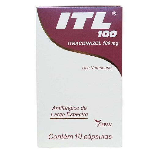 Antifúngico ITL Itraconazol - 100 mg