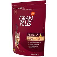 Ração Gran Plus Frango e Arroz para Gatos Adultos - 3 Kg - 3