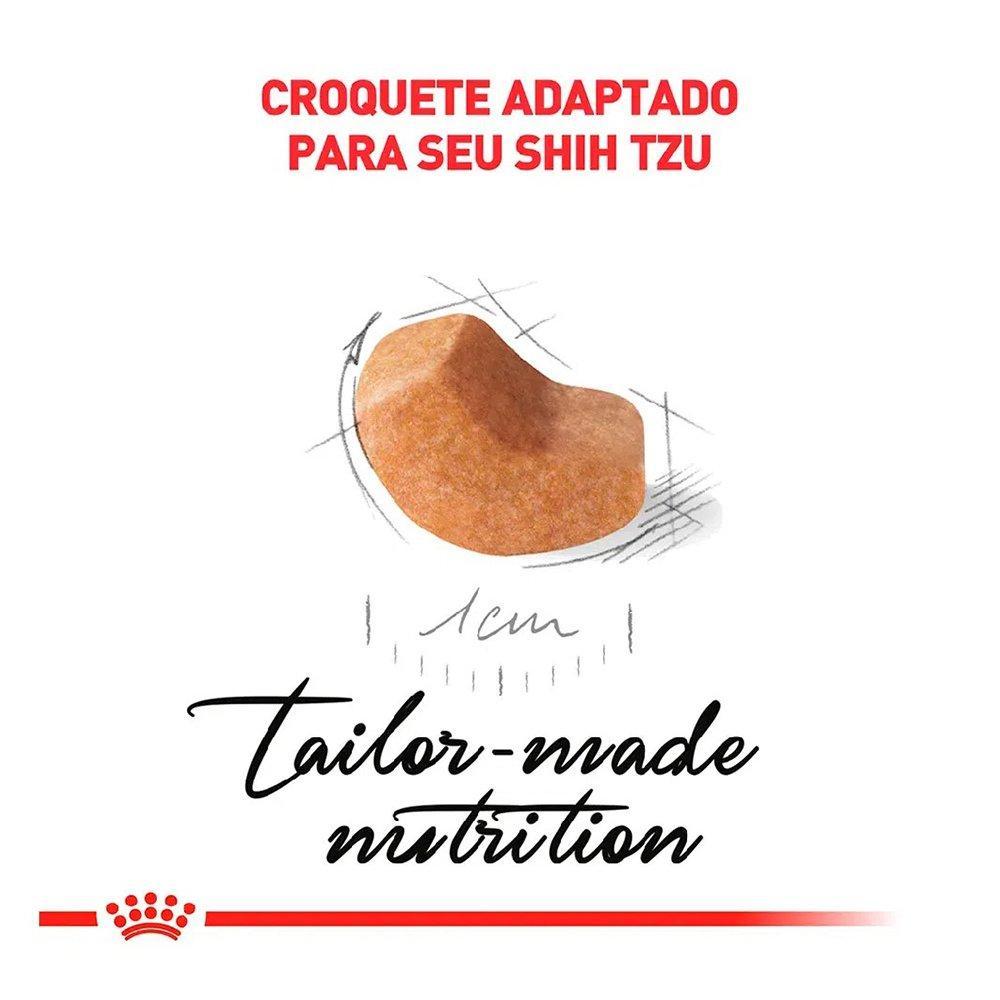 Ração Royal Canin Cães Adultos da Raça Shih Tzu - 2,5 Kg - 4