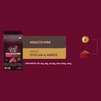 Ração Seca GranPlus Gourmet Ovelha & Arroz para Cães Adultos Raças Mini - 10,1 Kg