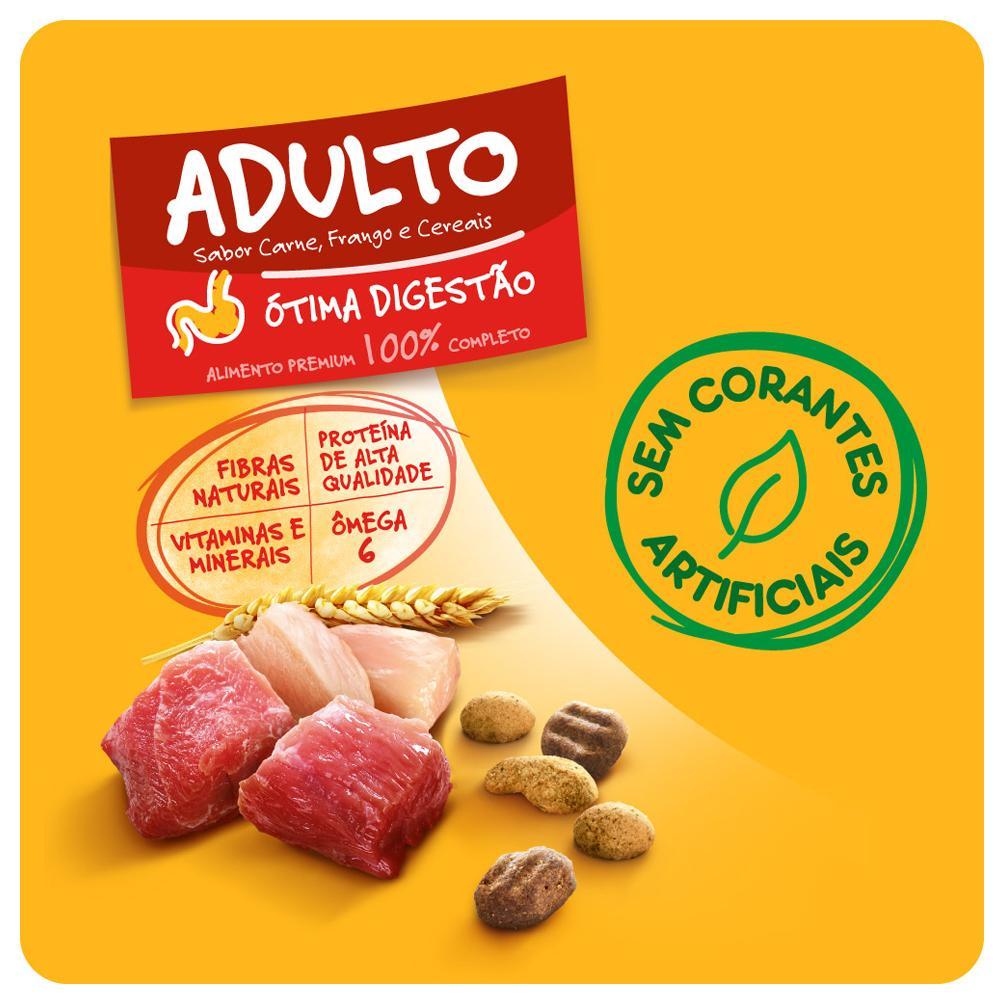 Ração Seca Pedigree Carne, Frango e Cereais para Cães Adultos Raças Médias e Grandes - 20 Kg - 6