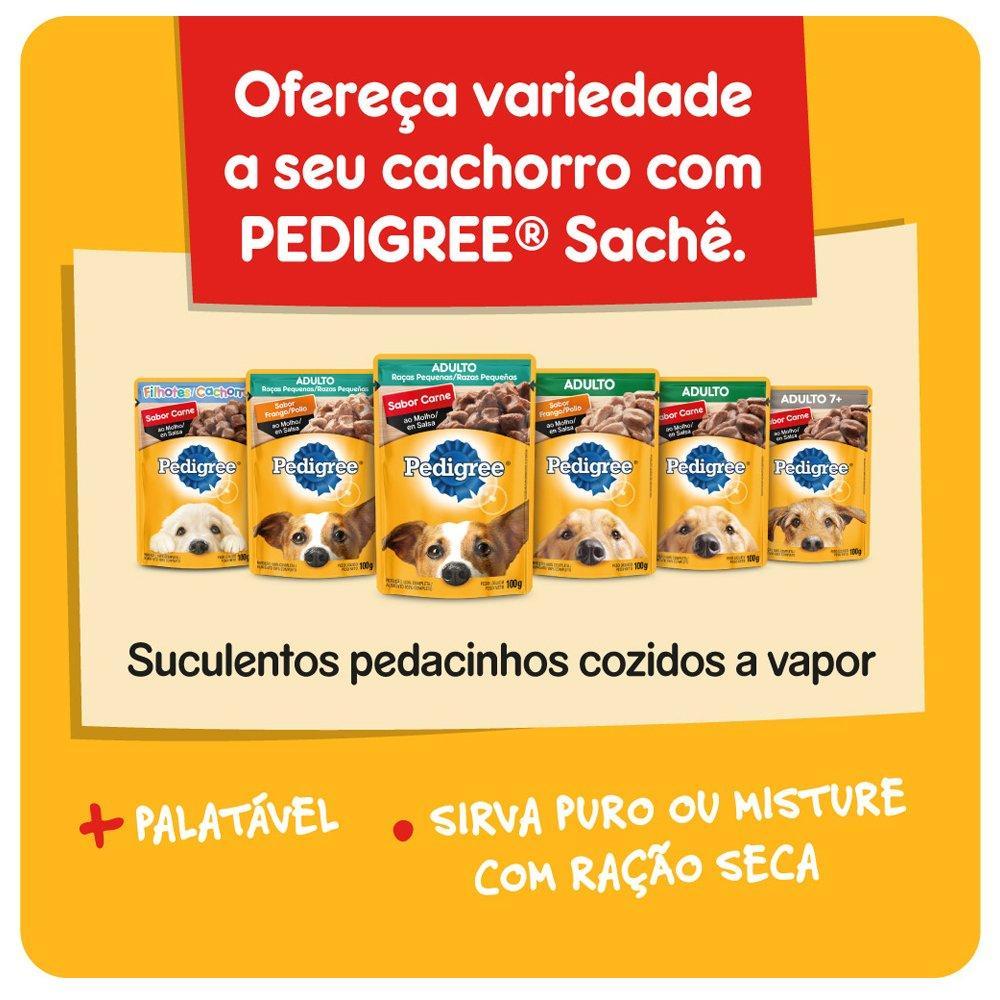 Ração Seca Pedigree Carne, Frango e Cereais para Cães Adultos Raças Médias e Grandes - 20 Kg - 8