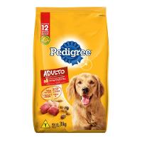 Ração Seca Pedigree Carne, Frango e Cereais para Cães Adultos Raças Médias e Grandes - 20 Kg - 3