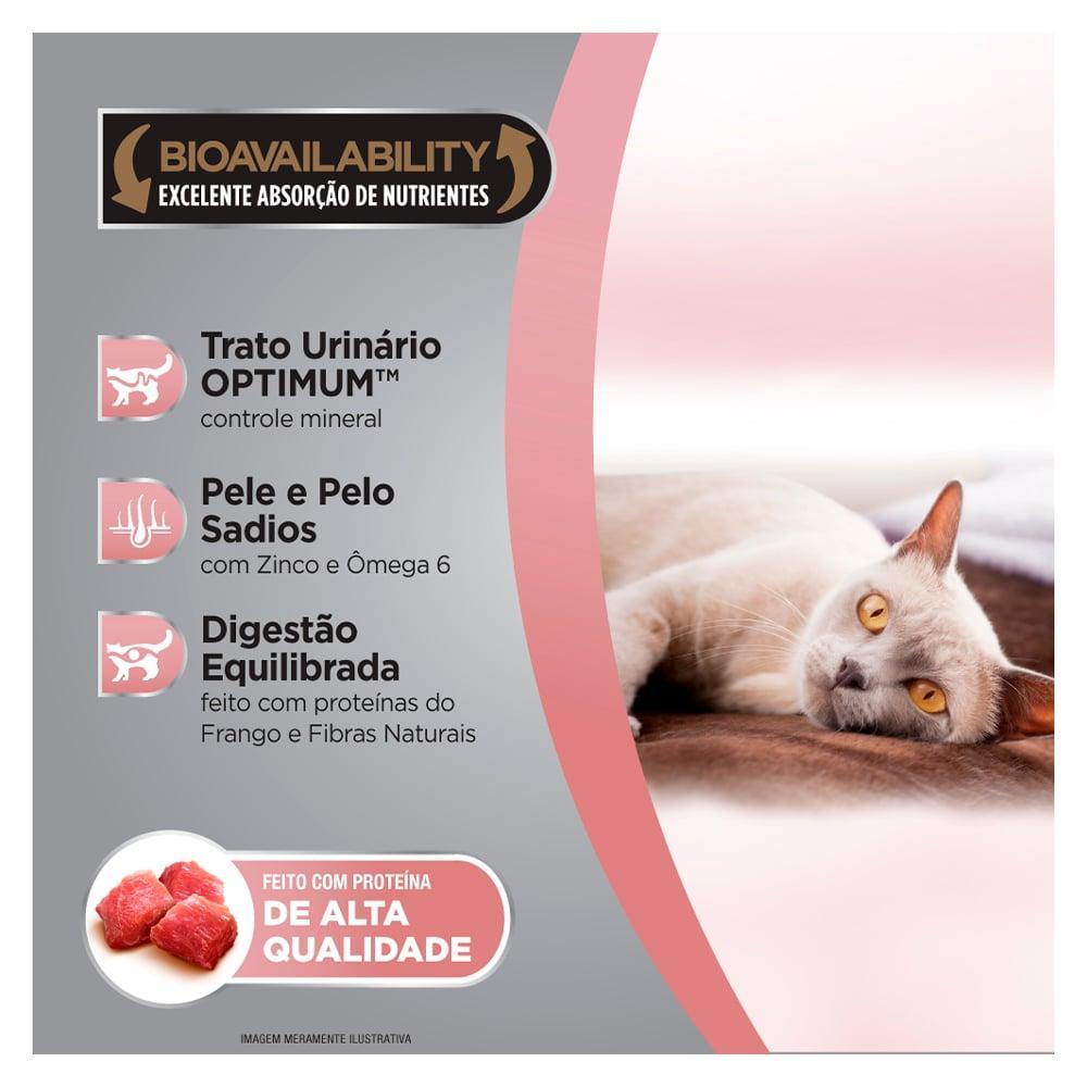 Ração Seca Optimum Carne para Gatos Adultos - 3 Kg - 4