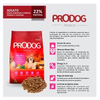 Ração Seca Prodog Frango e Legumes para Cães Adultos Raças Pequenas e Médias - 10,1 Kg - 3