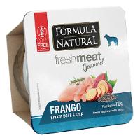 Ração Úmida Fórmula Natural Fresh Meat Gourmet Frango, Batata Doce e Chia para Cães Adultos - 70 g - 1