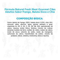 Ração Úmida Fórmula Natural Fresh Meat Gourmet Frango, Batata Doce e Chia para Cães Adultos - 70 g