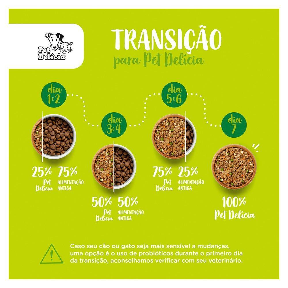 Ração Úmida Pet Delícia Sênior Happy Oldies 7+ para Gatos - 320 g - 10