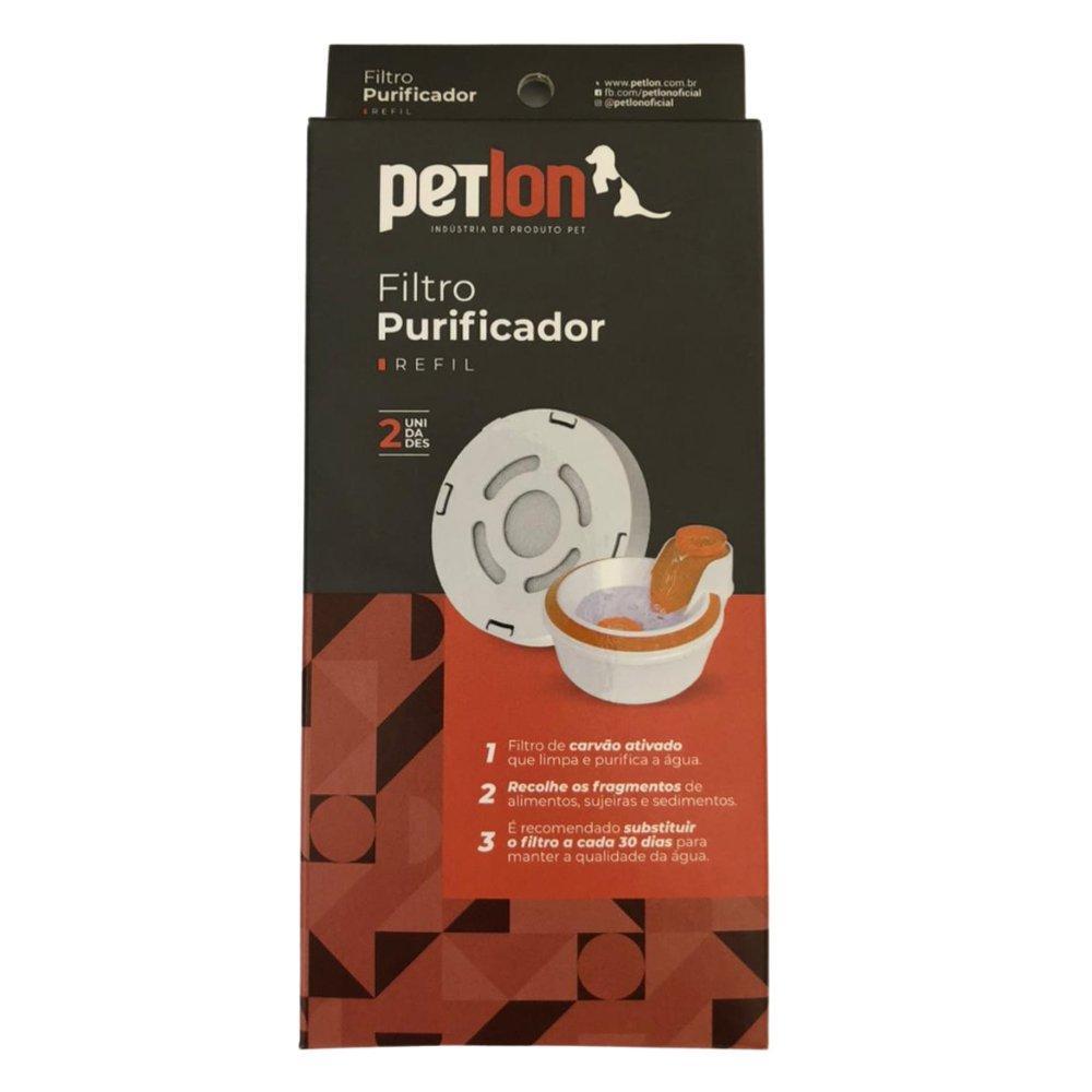 Refil Petlon Filtro Purificador Carvão Ativado - 2 Unidades - 2