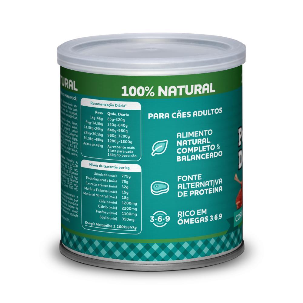 Ração Úmida Pet Delícia Cordeiro com Legumes para Cães Adultos - 320  g - 3