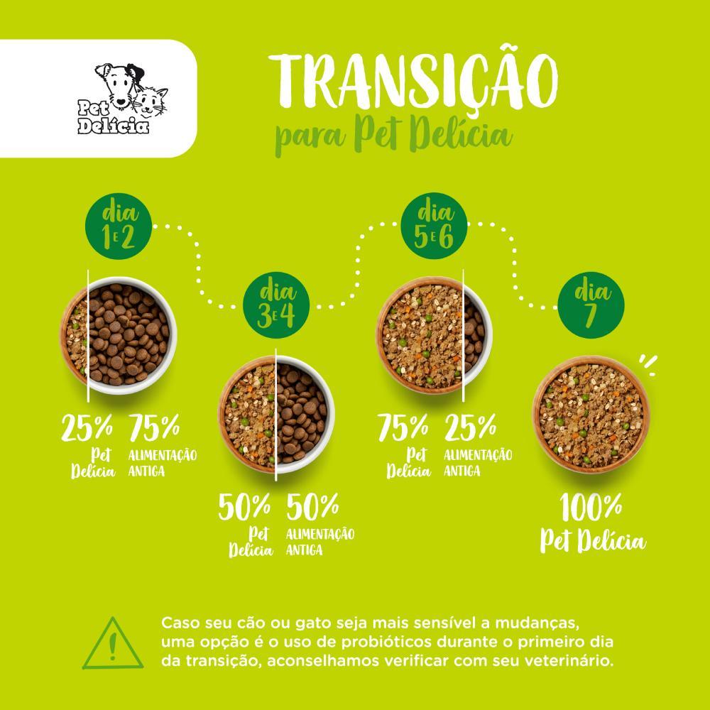 Ração Úmida Pet Delícia Cordeiro com Legumes para Cães Adultos - 320  g - 7