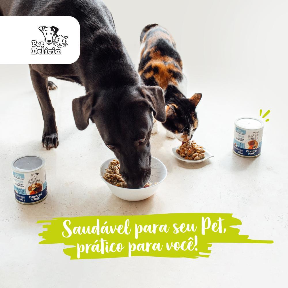 Ração Úmida Pet Delícia Cordeiro com Legumes para Cães Adultos - 320  g - 10