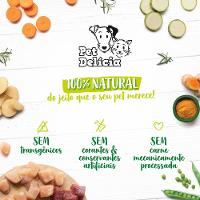 Ração Úmida Pet Delícia Cordeiro com Legumes para Cães Adultos - 320  g - 8
