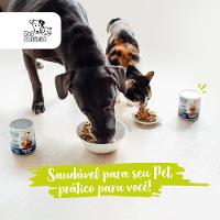 Ração Úmida Pet Delícia Cordeiro com Legumes para Cães Adultos - 320  g - 10