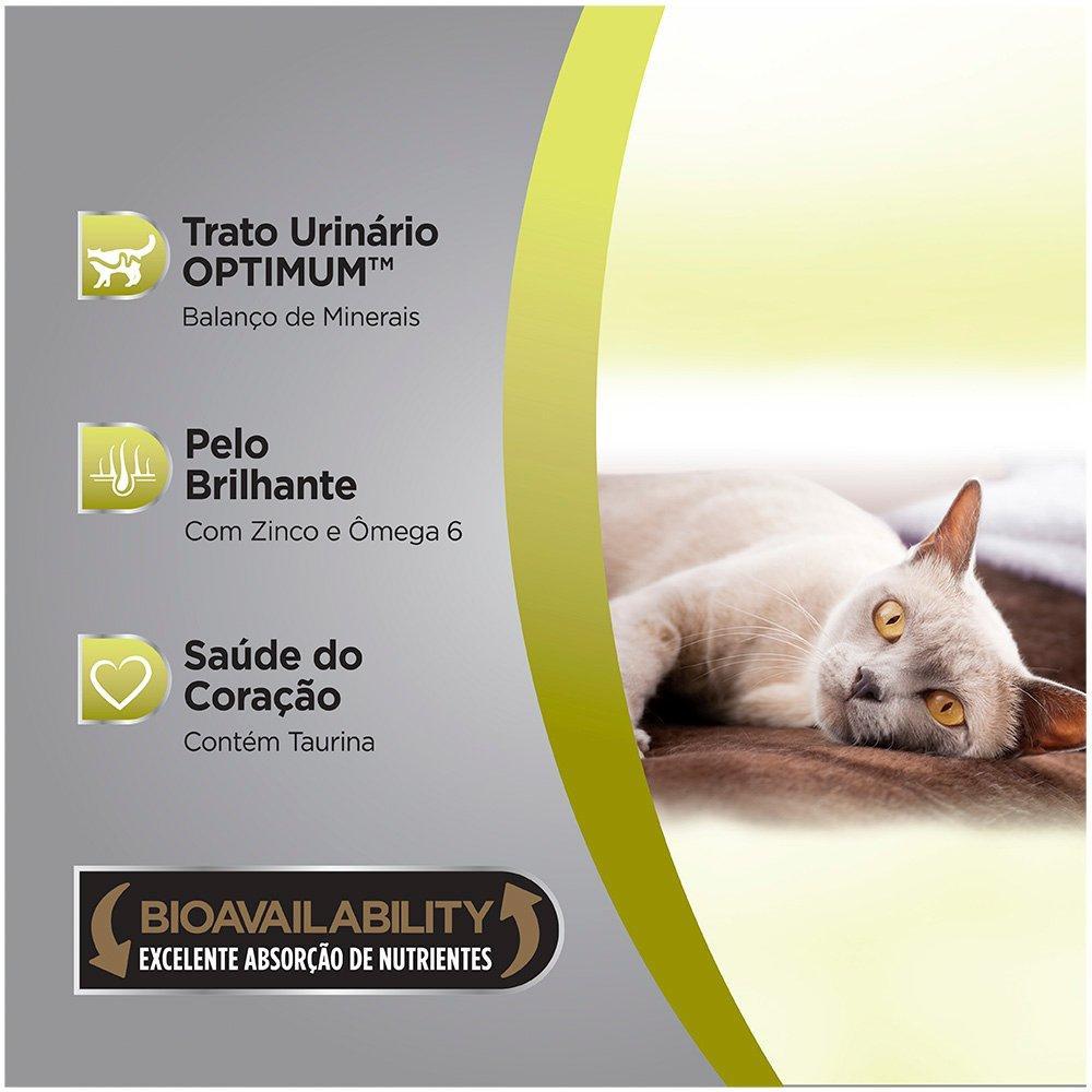 Ração Úmida Optimum Sachê para Gatos Adultos Frango - 85 g - 4