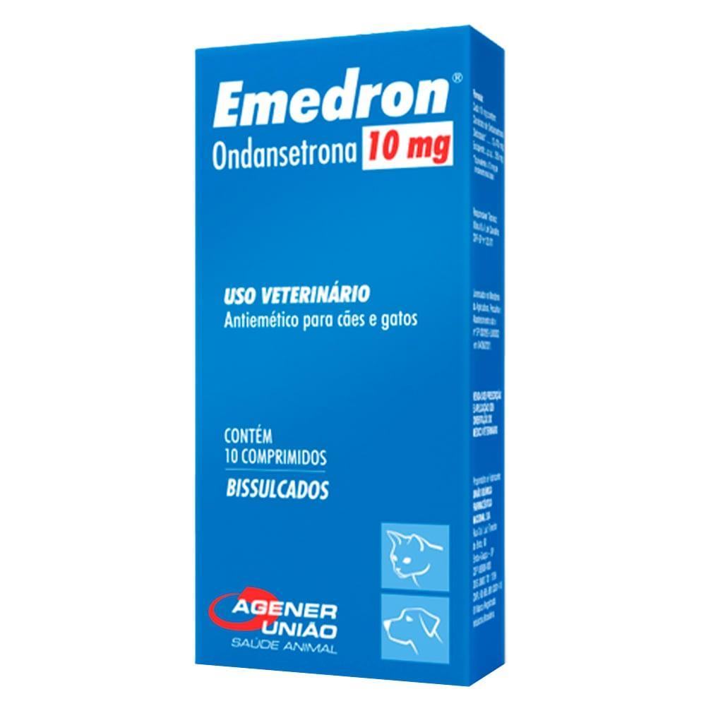 Antiemético Agener Emedron com 10 Comprimidos - 10 mg - 1