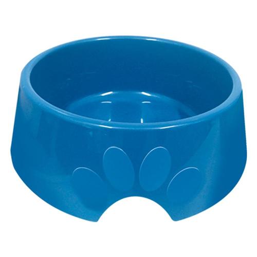 Comedouro Furacão Pet Pop Plástico Azul - 600 mL