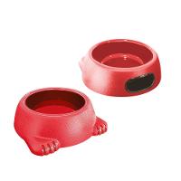 Comedouro Plástico Glamour Vermelho - 1000 mL - 2