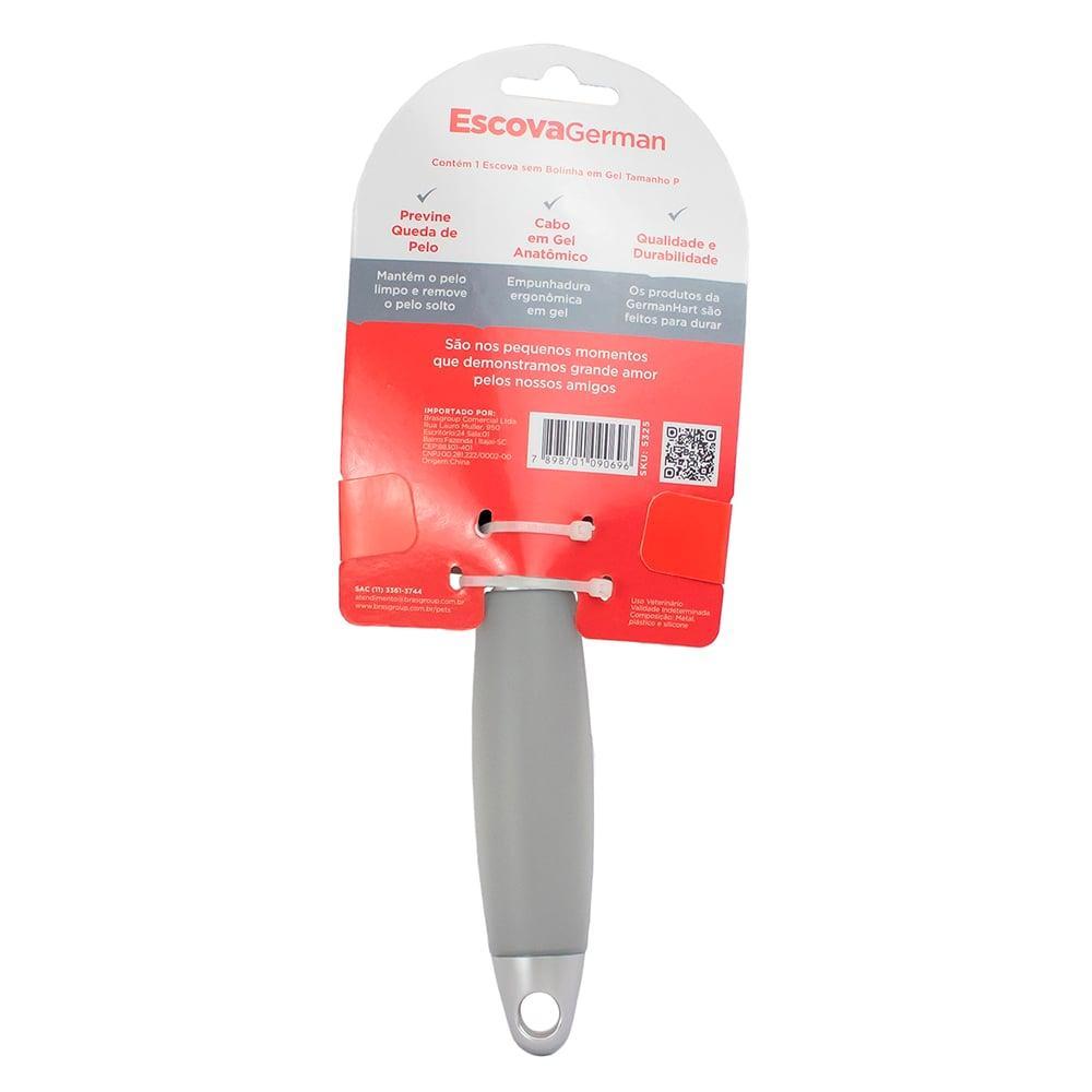 Escova GermanHart Grooming Gel Sem Bolinha para Cães - Tam. P - 2
