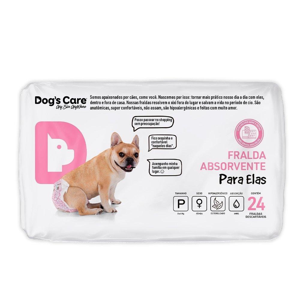 Fralda Absorvente Dog's Care Para Elas 24 Unidades  - Tam. P - 2