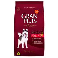 Ração GranPlus Menu Carne e Arroz Cães Adultos - 10,1 Kg - 1