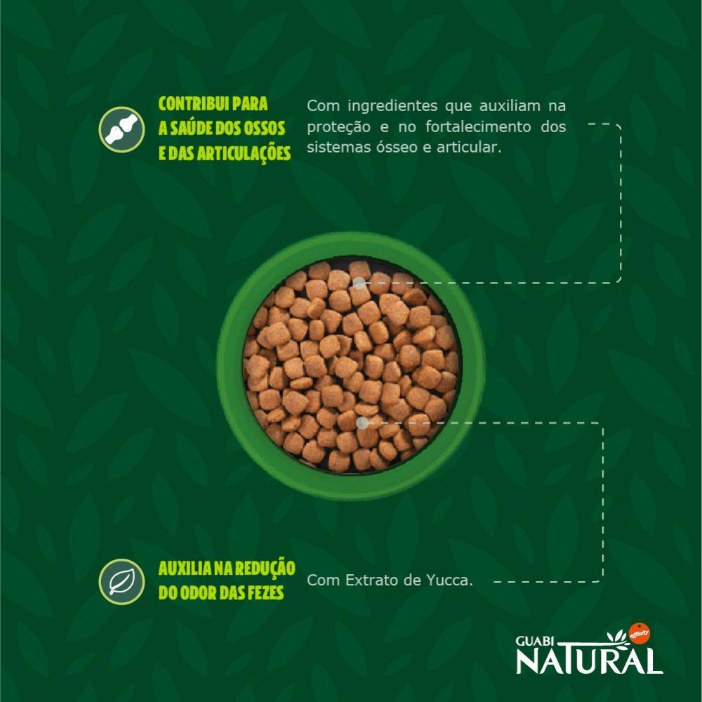 Ração Guabi Natural Frango e Arroz Integral para Cães Adultos Raças Média - 20 Kg - 6
