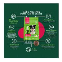 Ração Seca Pet.life Frango e Arroz para Cães Adultos Porte Médio e Grande - 20 Kg - 2