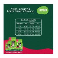 Ração Seca Pet.life Frango e Arroz para Cães Adultos Porte Médio e Grande - 20 Kg - 6