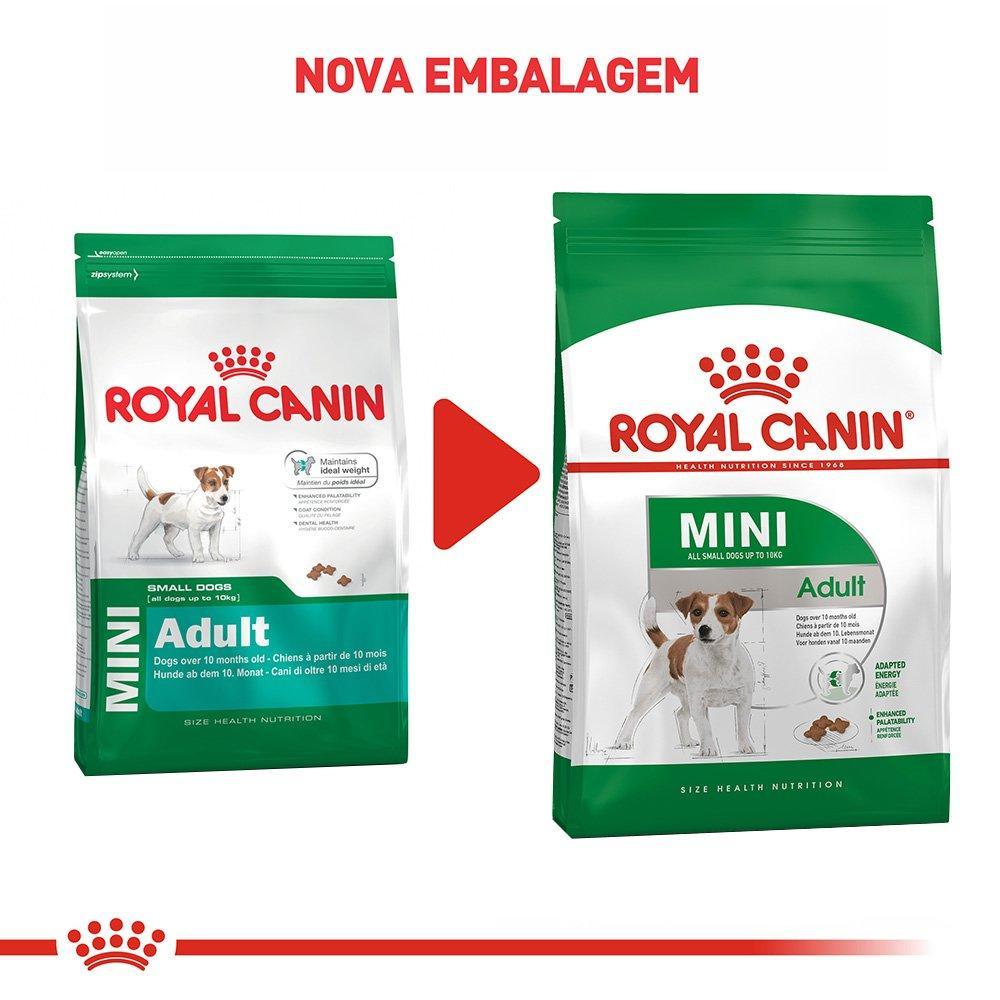 Ração Royal Canin Mini Adult para Cães Adultos de Raças Pequenas com 10 Meses ou mais - 7,5 Kg - 2