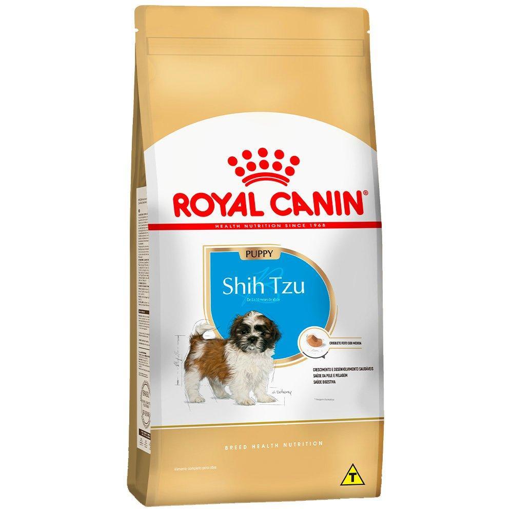 Ração Royal Canin Puppy Shih Tzu Cães Filhotes - 2,5 Kg - 1