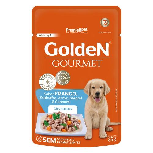 Ração Úmida PremieR Pet Golden Gourmet Frango para Cães Filhotes - 85 g