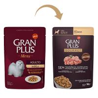 Ração Úmida GranPlus Sachê Gourmet Frango para Cães Adultos - 100 g - 3