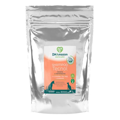 Refil Shampoo DNAmazon Tecnol para Cães e Gatos - 300 mL