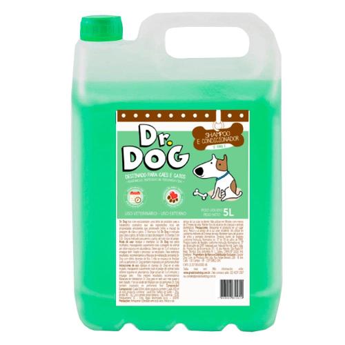 Shampoo e Condicionador Dr. Dog Peles Sensíveis - 5 Litros
