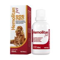 Suplemento Vitamínico Hemolitan Pet Gotas - 60 mL - 3