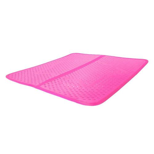 Tapete Sanitário São Benedito Pet Coletor de Areia TapeCats Rosa para Gatos Pequeno Porte