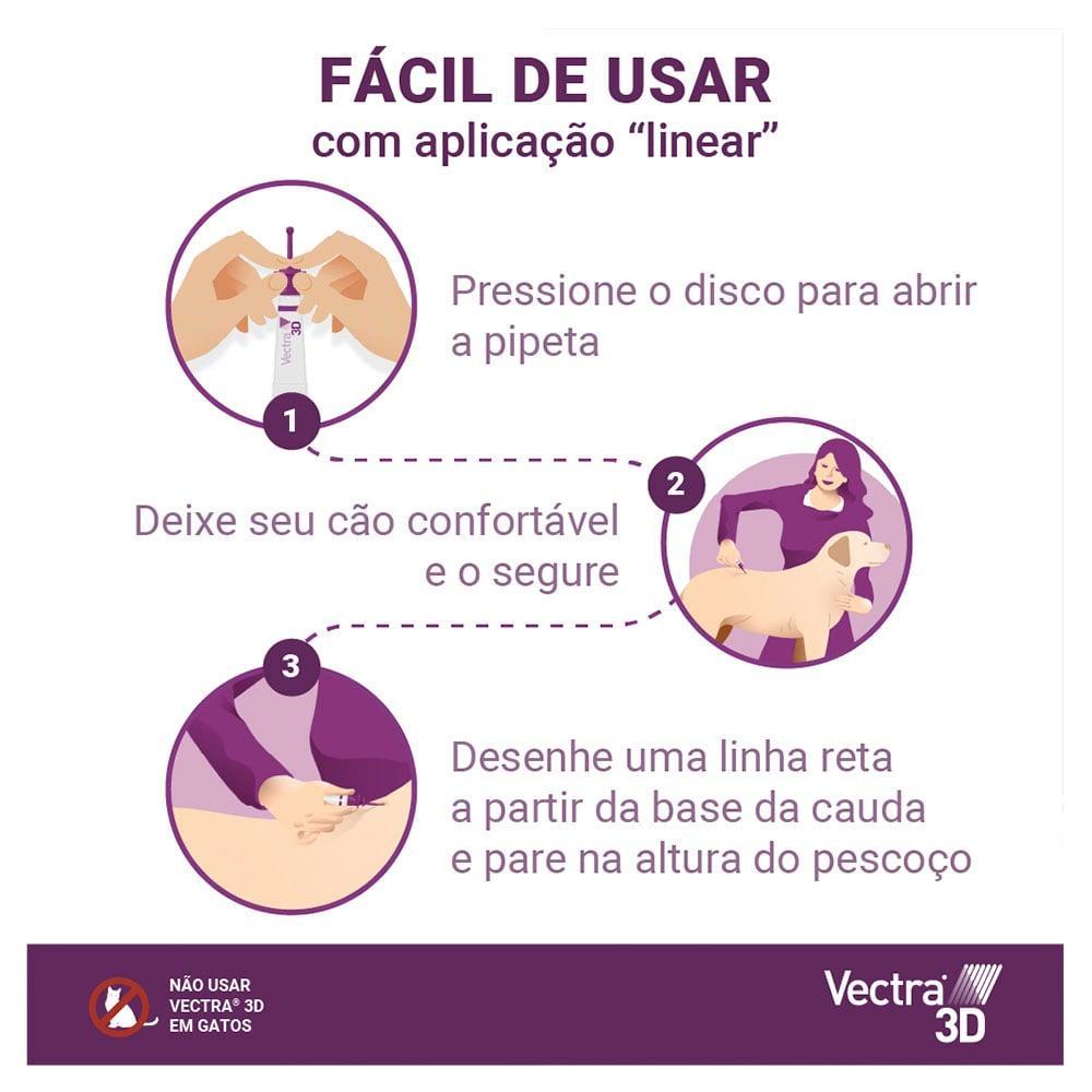 Vectra 3D para Cães de 40 a 67 Kg 8 mL - Leve 3 Pague 2 - 6