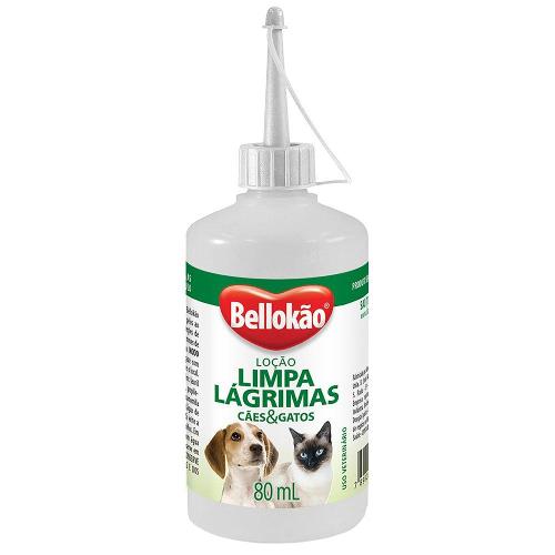 Loção Limpa Lágrimas Bellokão Cães e Gatos - 80 mL