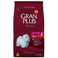 Ração GranPlus Menu Carne e Arroz Cães Adultos Mini- 10,1 Kg - 1