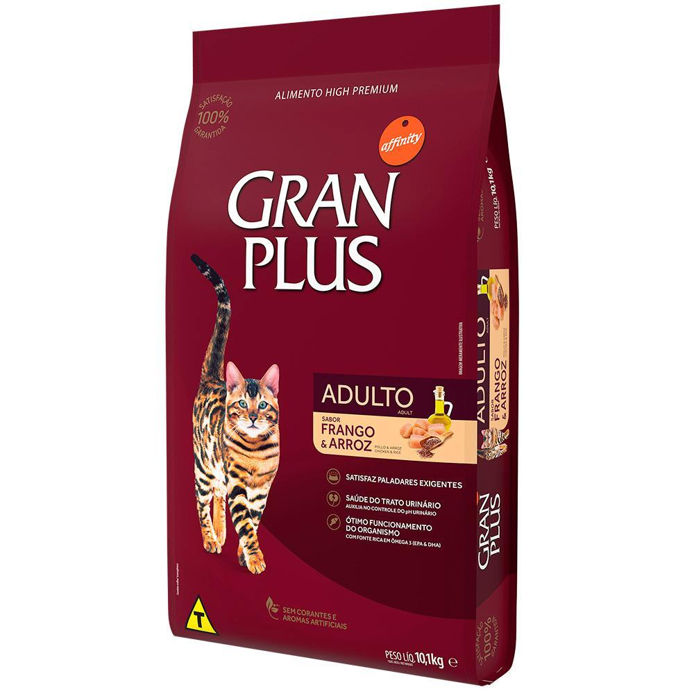 Ração Gran Plus Frango e Arroz para Gatos Adultos - 10,1 Kg - 3