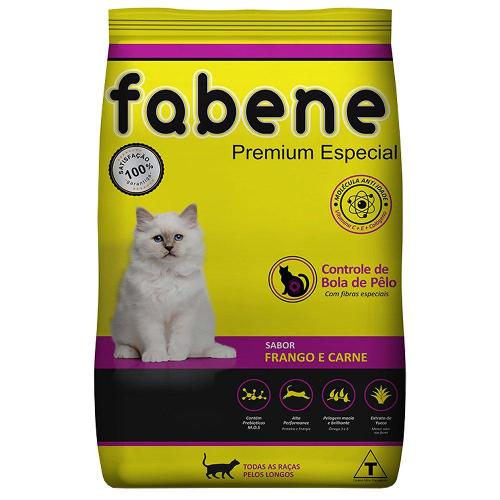 Ração Seca Fabene Premium Especial para Gatos Adultos - 3 Kg
